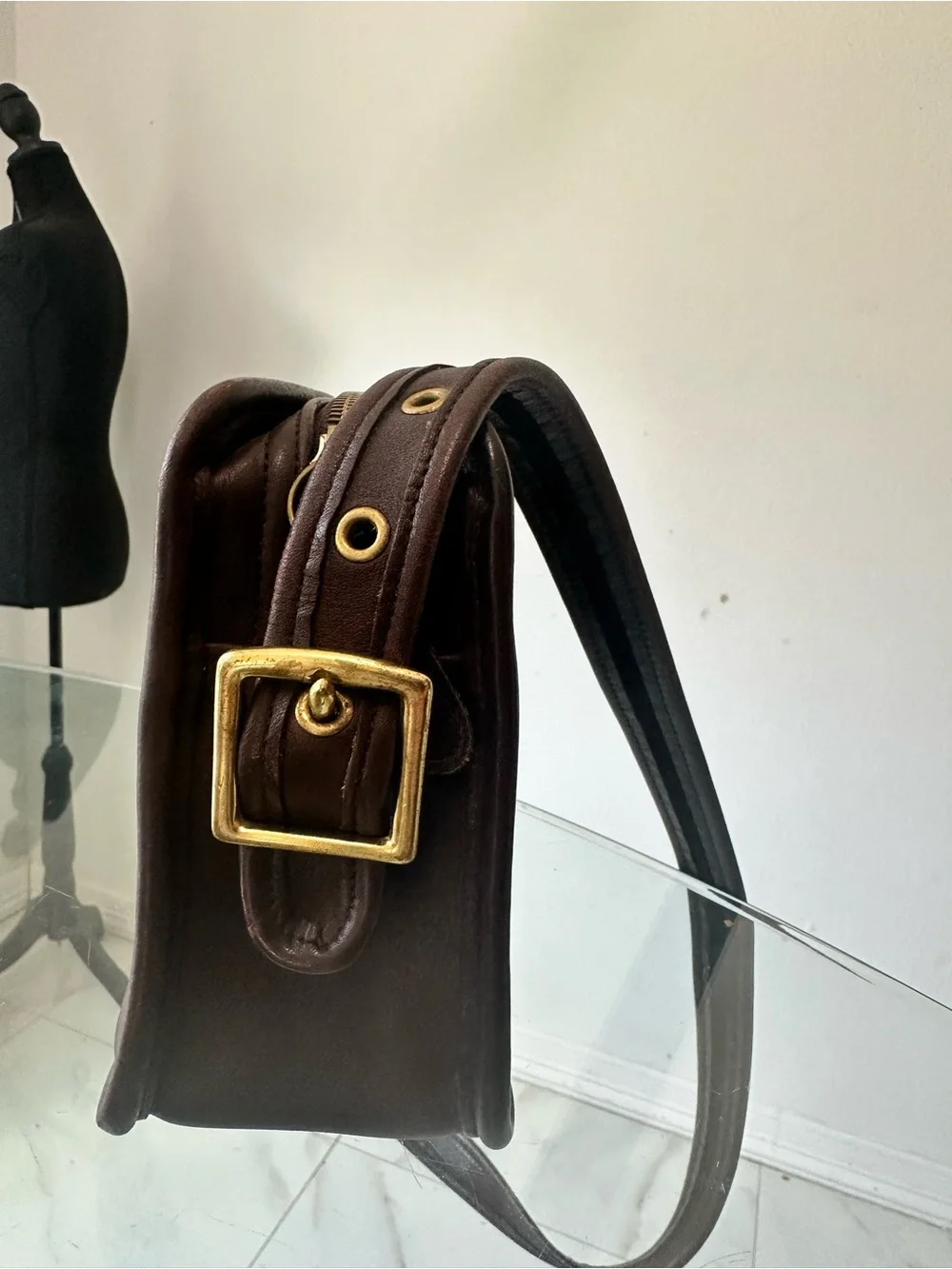 Coach legacy east/west compartment bag